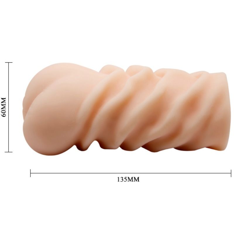 Vaginální masturbátor Isabel TPR 13,5 cm vodotěsný