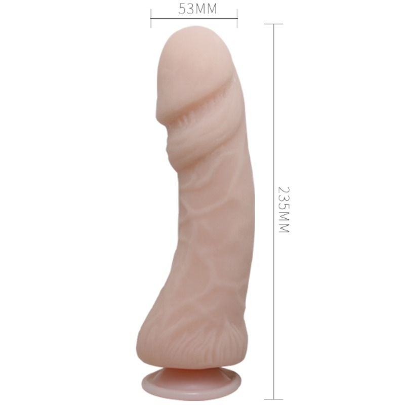 Realistické dildo s vibrací Baile The Big Penis 23,5 cm