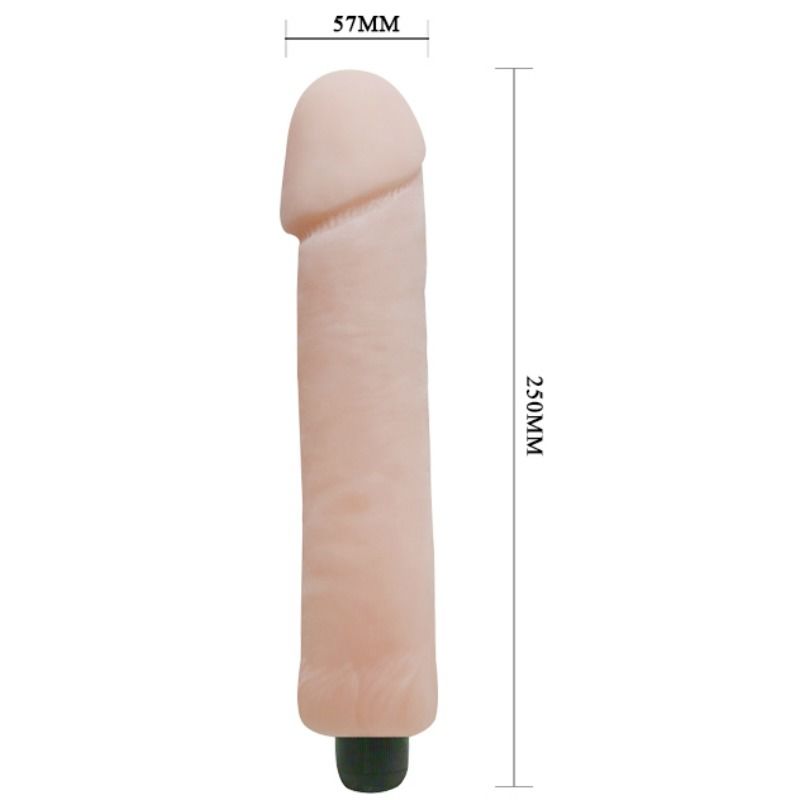 Realistické vibrační dildo 25 cm BAILE Love Companion