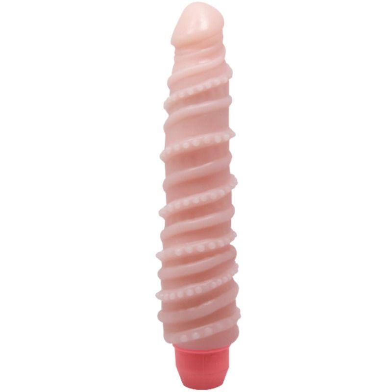 BAILE FLEXI VIBE vibrační dildo spirálové 19,5 cm