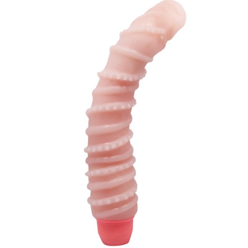 BAILE FLEXI VIBE vibrační dildo spirálové 19,5 cm