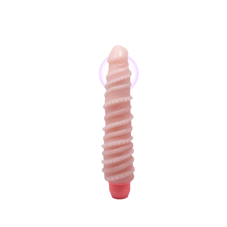 BAILE FLEXI VIBE vibrační dildo spirálové 19,5 cm