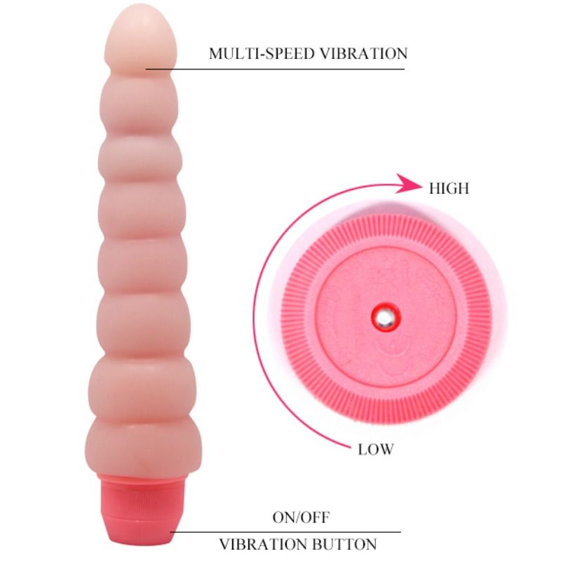 Flexibilní anální vibrátor BAILE Flexi Vibe 19 cm