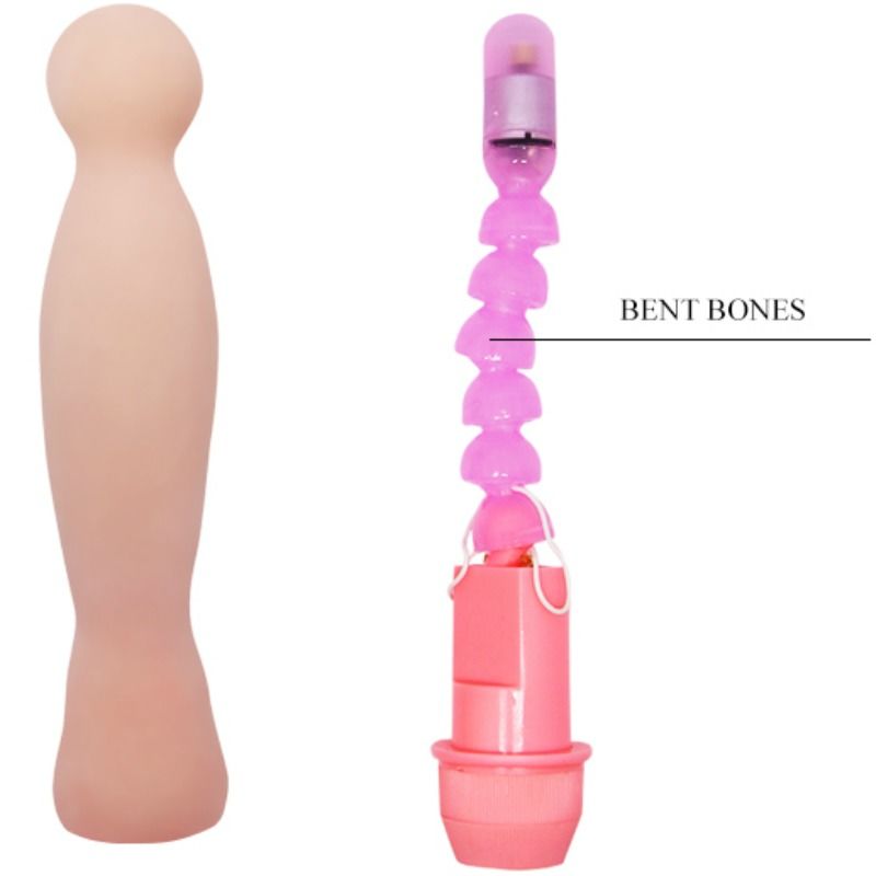 Flexibilní vibrátor BAILE Flexi Vibe Sensual Spine 22 cm