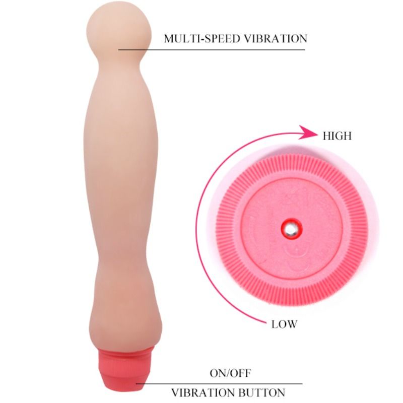 Flexibilní vibrátor BAILE Flexi Vibe Sensual Spine 22 cm