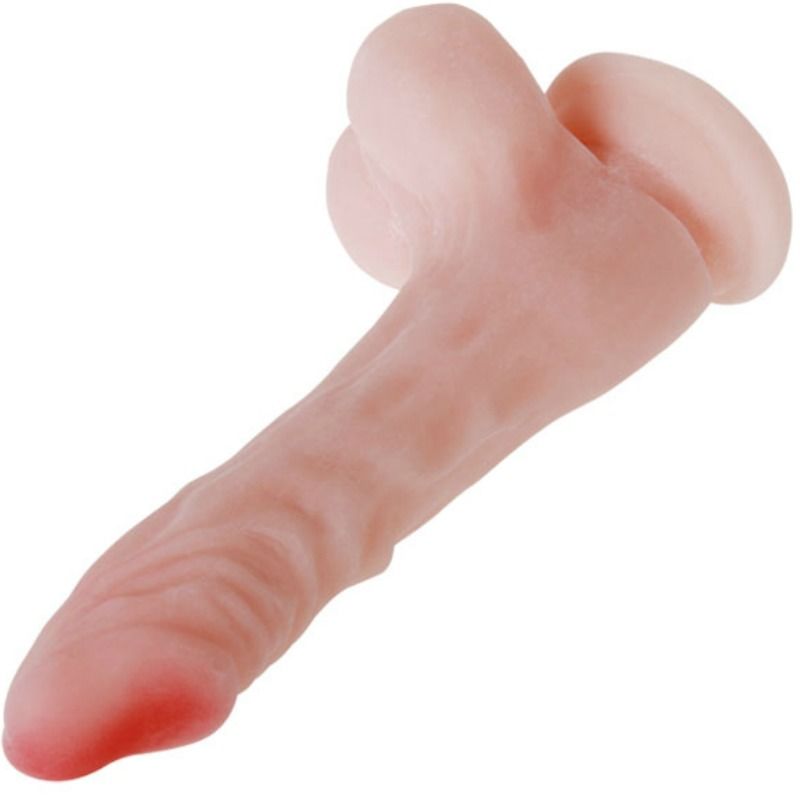 Realistické dildo Baile 21,6 cm s přísavkou