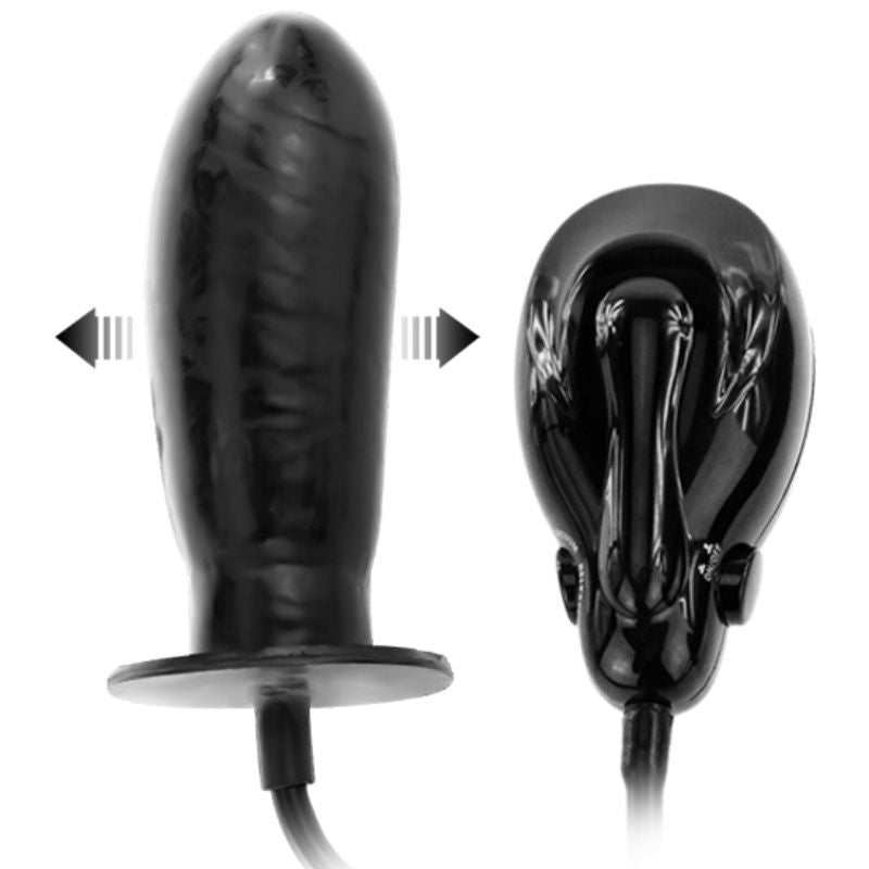 Nafukovací vibrační dildo BAILE Bigger Joy 16 cm