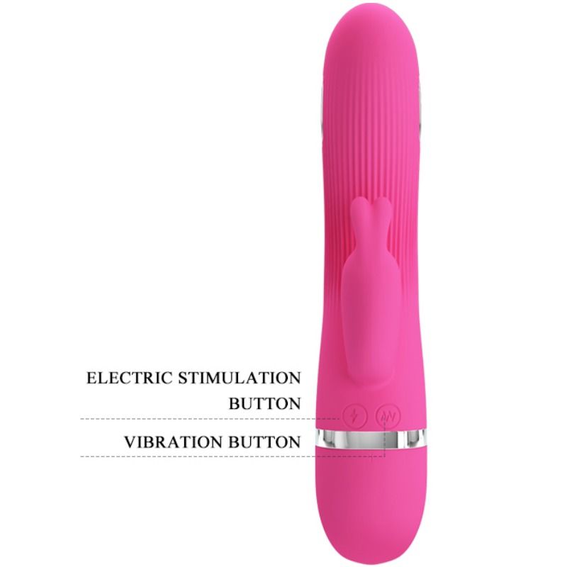 Vibrační králíček Pretty Love Flirtation s elektrostimulací