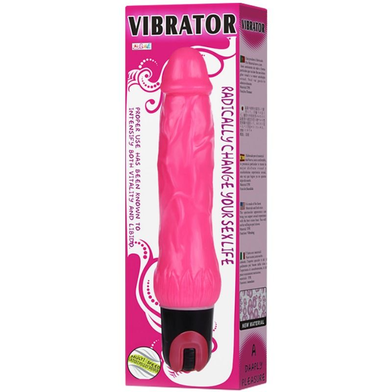 Vibrátor BAILE Daaply Pleasure multispeed růžový