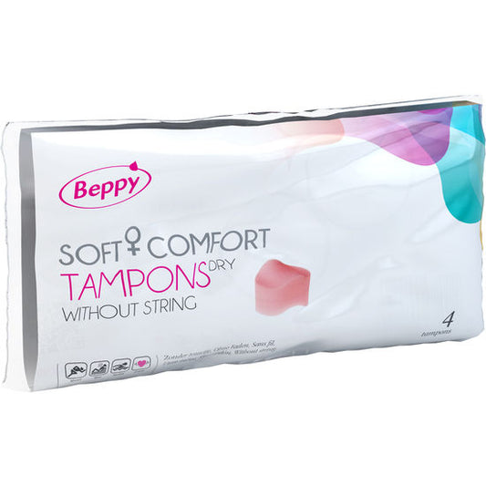 Beppy Soft-Comfort menstruační houbičky suché 4 ks