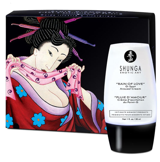 Stimulační krém na G-bod SHUNGA Rain of Love 30 ml