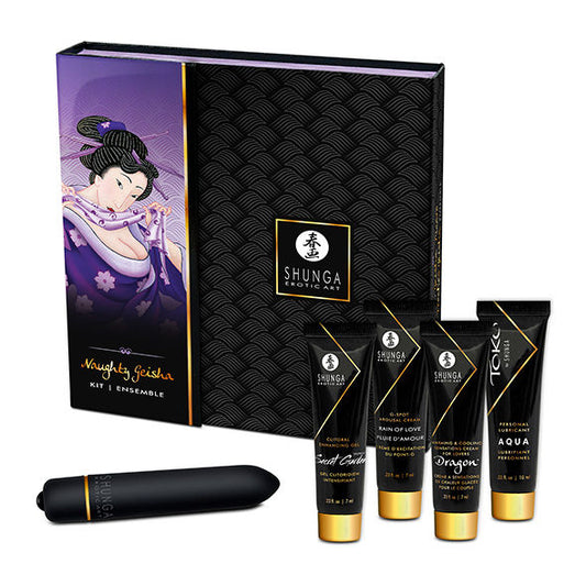 Shunga Naughty Geisha sada erotických produktů