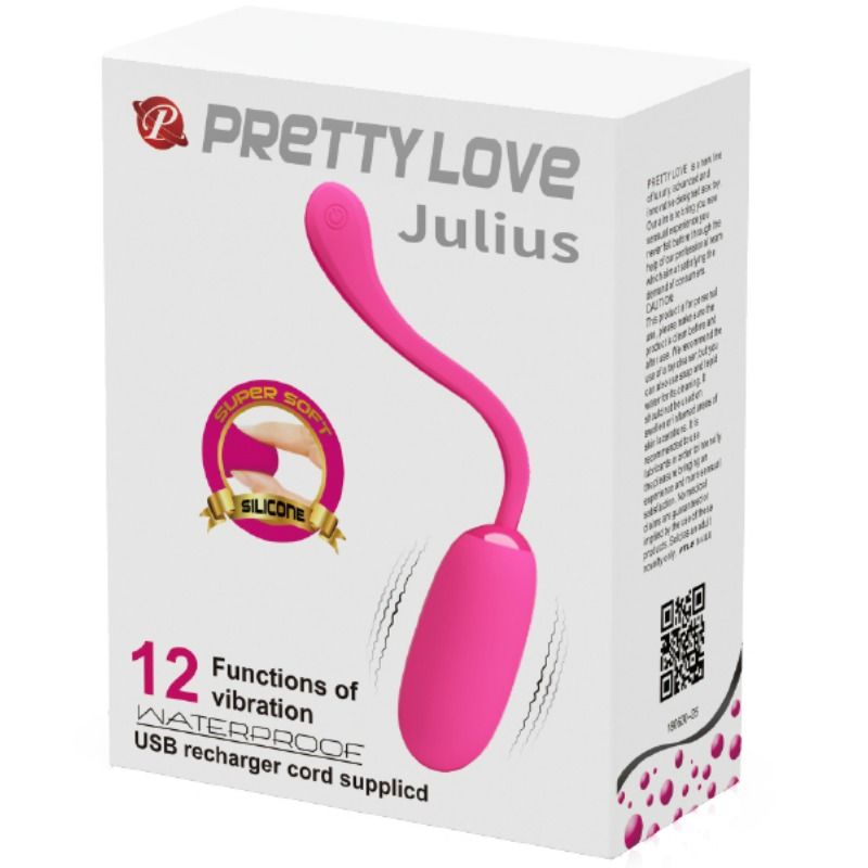 Vibrační vajíčko Pretty Love Smart Julius 12 režimů