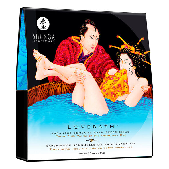 SHUNGA LOVEBATH Pěna do koupele Pokušení oceánu