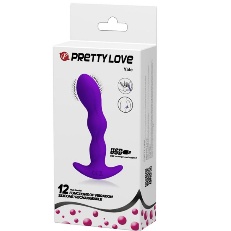 Vibrační anální masážér Pretty Love s 12 režimy