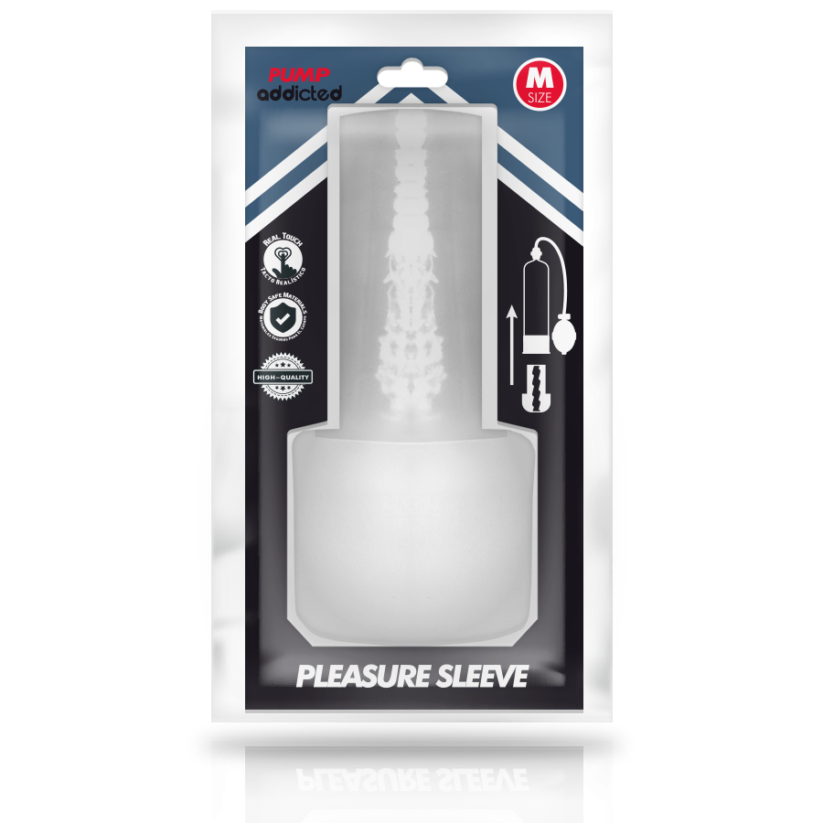 Masturbátor Pleasure Sleeve pro PUMP ADDICTED