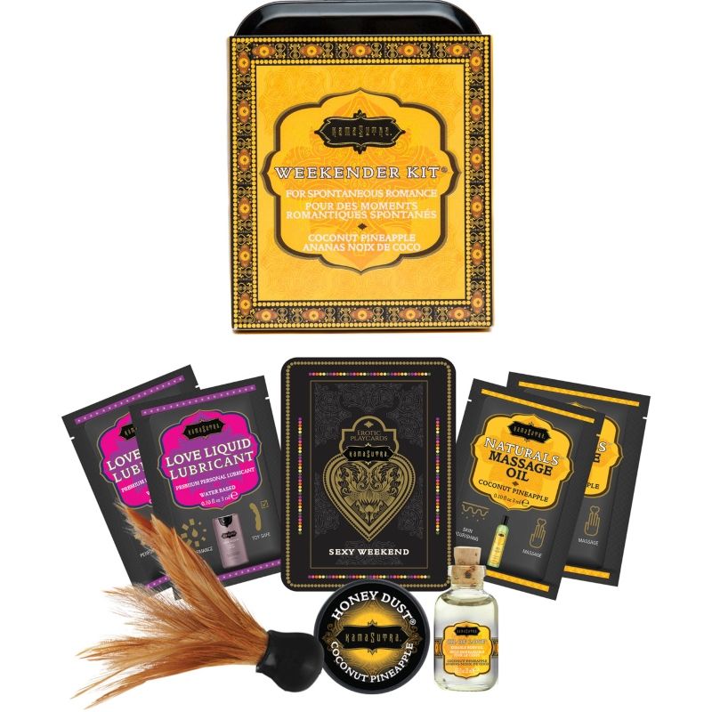 KAMASUTRA Weekender Kit Coconut & Pineapple sada