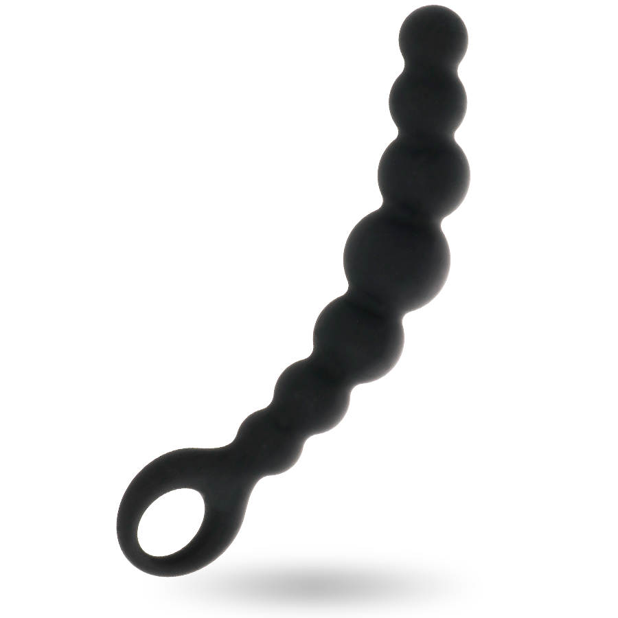 Anální kuličky INTENSE MAX BLACK (18,5 cm, 8 kuliček)