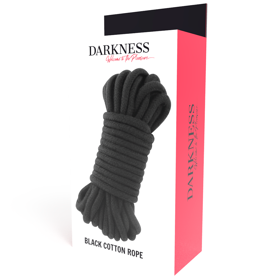 DARKNESS japonské lano na bondage 5 m černé