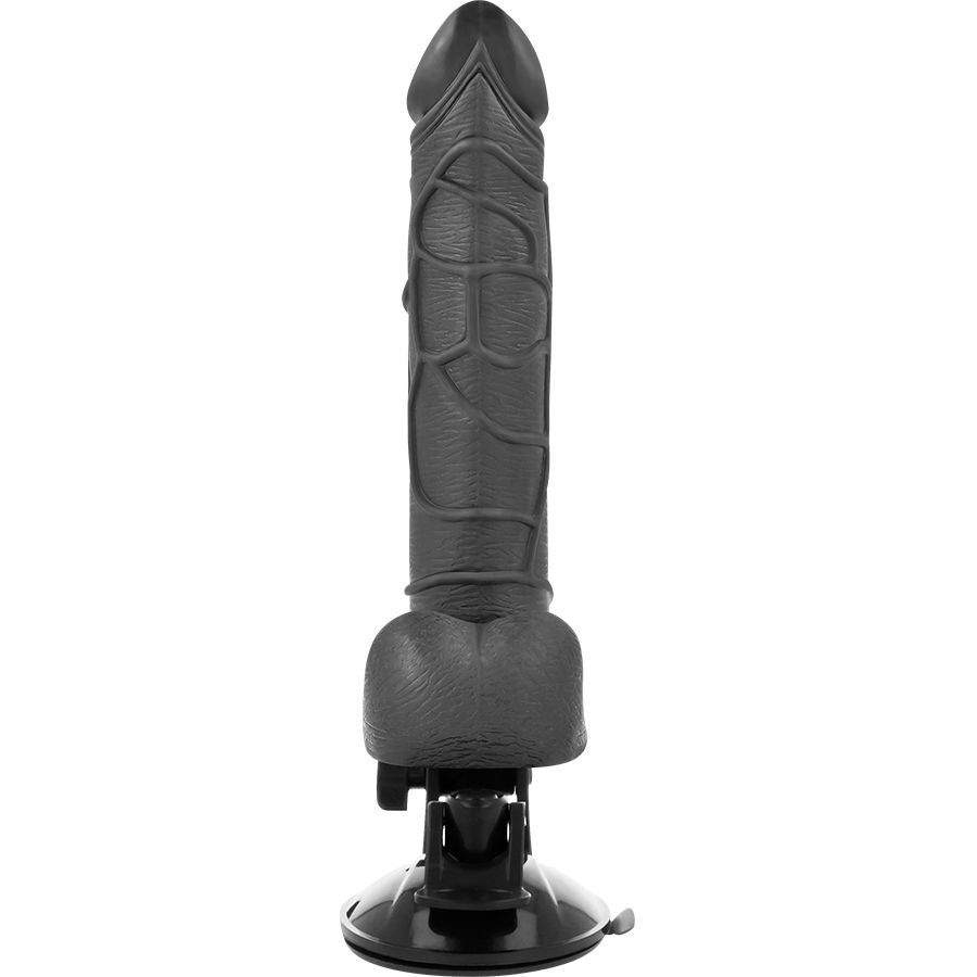 Realistický vibrátor BASECOCK s dálkovým ovládáním 19,5 cm