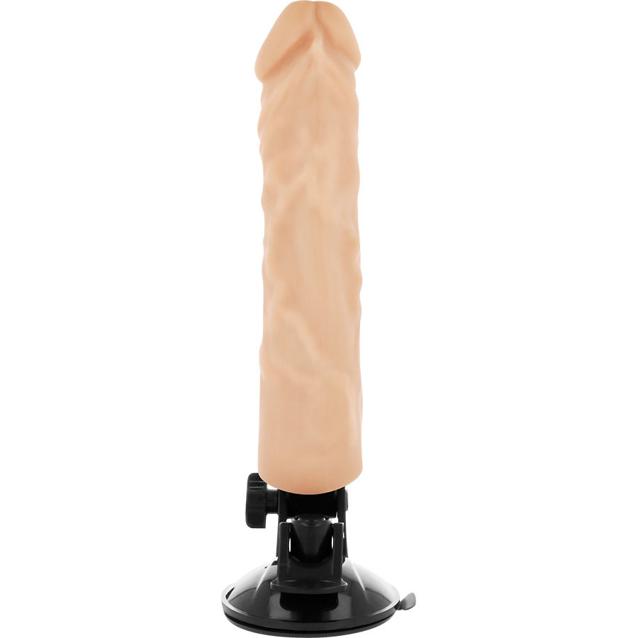 Realistický vibrátor BASECOCK s dálkovým ovládáním 21 cm