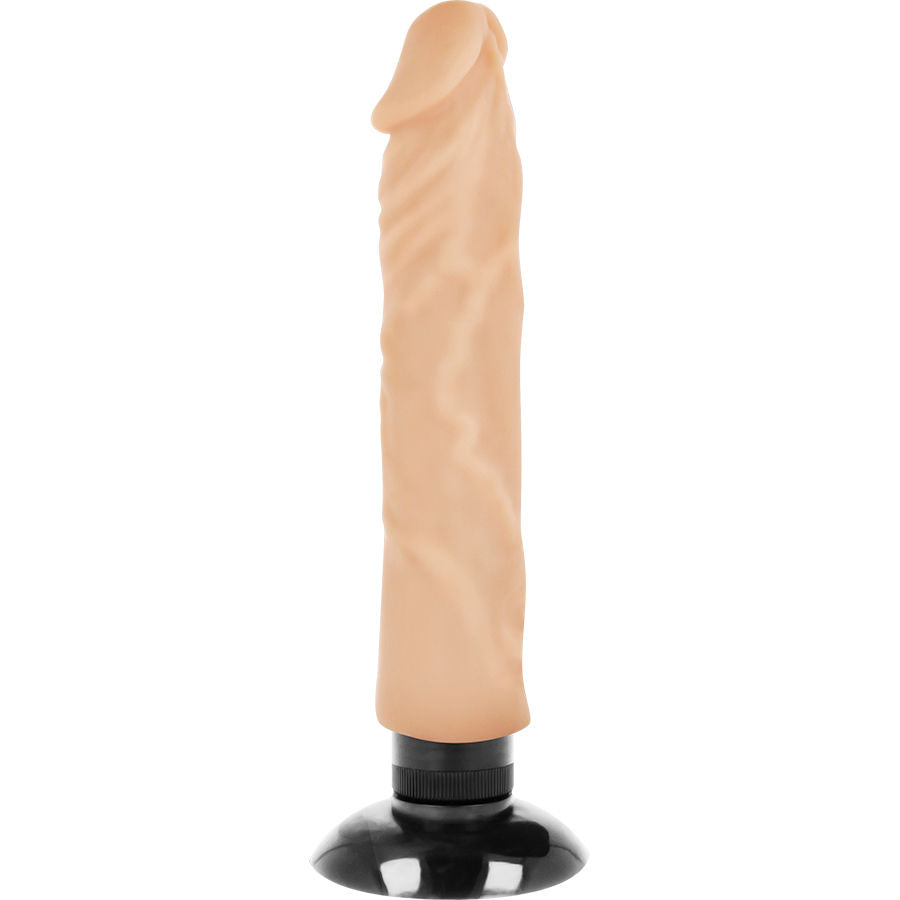 Realistický vibrátor BASECOCK 20 cm s přísavkou