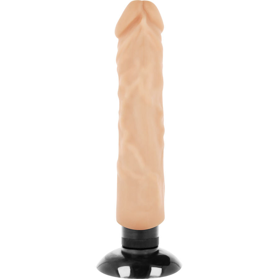 Realistický vibrátor BASECOCK 20 cm s přísavkou