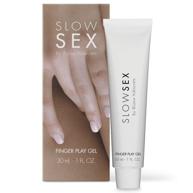 Bijoux SLOW SEX masážní gel s prsty 30 ml