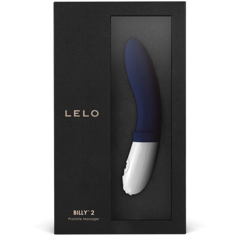 LELO BILLY 2 anální vibrátor, modrý, 8 režimů