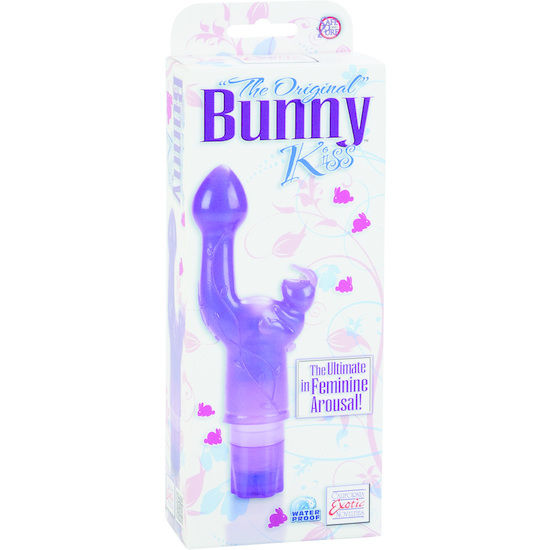 Vibrátor Bunny Kiss Purple od CalExotics flexibilní