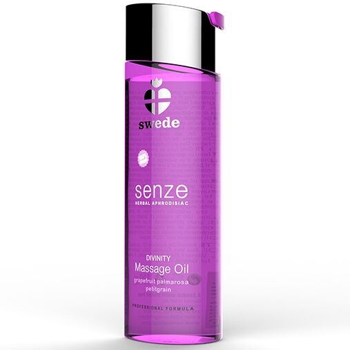 Afrodiziakální masážní olej SWEDE Divinity 75 ml