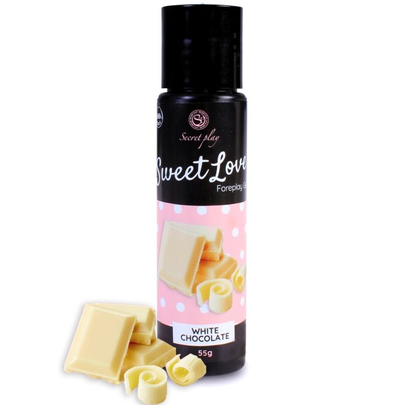 Lubrikační gel SecretPlay Sweet Love bílá čokoláda 60ml