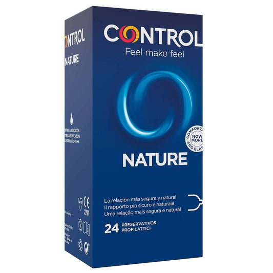 Kondomy Control Adapta Nature 24 ks (šířka 57 mm)