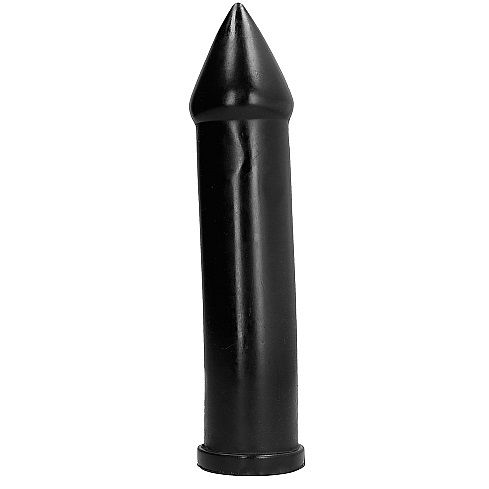 All Black dildo černé 24 cm z PVC