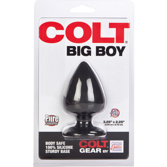 Anální kolík COLT Big Boy Black silikonový (6 cm)