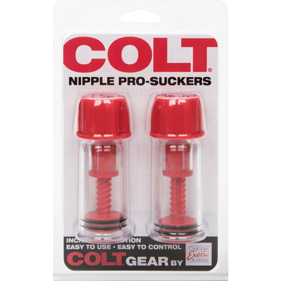 COLT NIPPLE PROSUCKERS - červené přísavky na bradavky