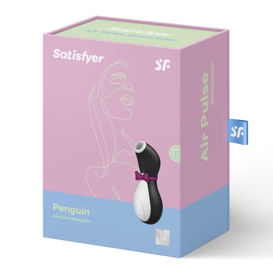 Stimulátor klitorisu Satisfyer Pro Penguin 2020 černobílý