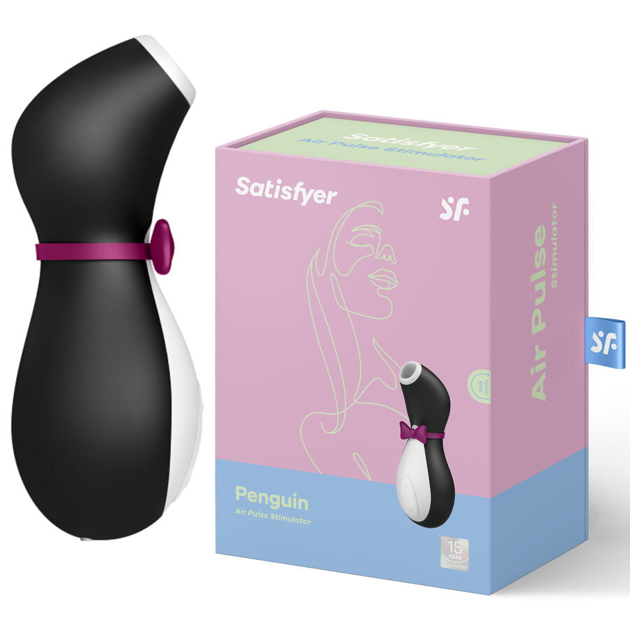 Stimulátor klitorisu Satisfyer Pro Penguin 2020 černobílý