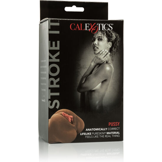 Masturbátor CALEXOTICS Stroke It hnědý (16,5 cm)