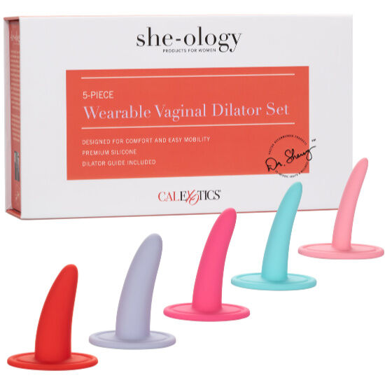 Sada 5 vaginálních dilatátorů She-Ology CALEXOTICS