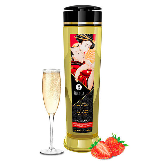 Erotický masážní olej Shunga Romance 240 ml