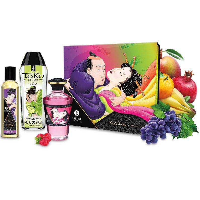 SHUNGA Fruity Kisses sada erotických produktů