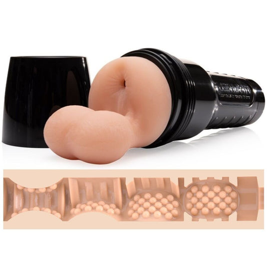 Anální masturbátor Fleshjack s varlaty (21,6 cm)