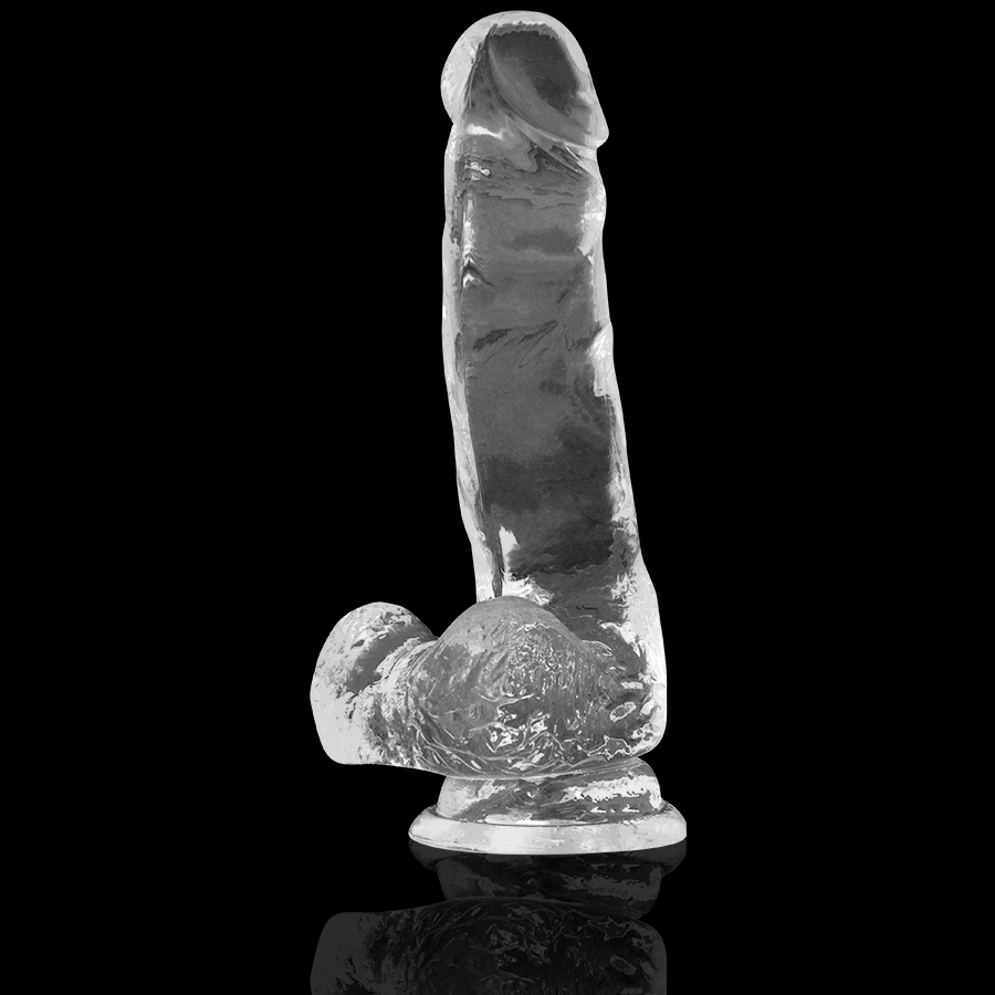 XRay průhledný realistický dildo 18,5 cm x 3,8 cm