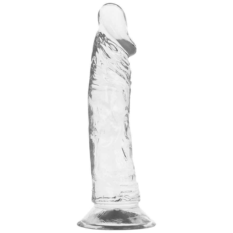 Průhledný realistický dildo X RAY CLEAR COCK 19 cm