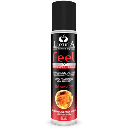 Luxuria Feel Hot Sensation lubrikační gel hřejivý 60 ml