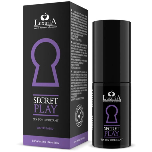 Intimní lubrikant Luxuria Secret Play na vodní bázi 30 ml