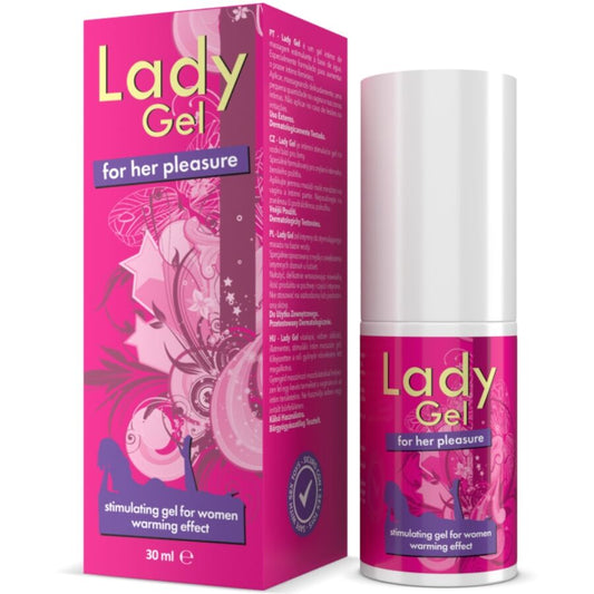 Stimulační gel Lady Gel s hřejivým efektem 30 ml