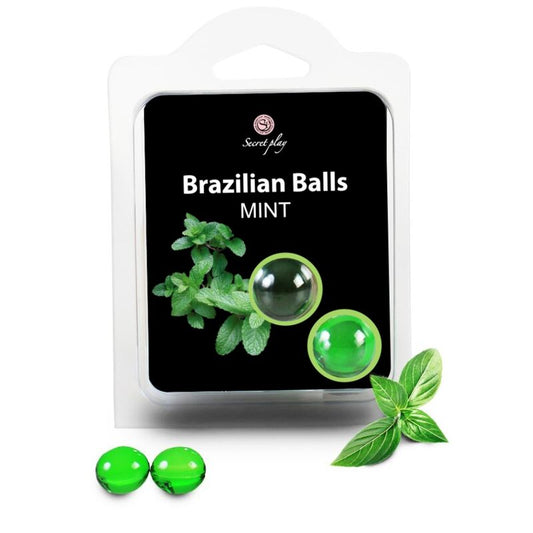 Masážní kuličky SECRETPLAY Brazilian Balls s mátou