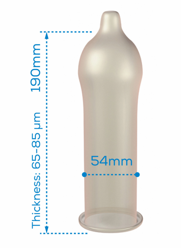 Kondomy Pasante Regular 3 ks (190 mm, 54 mm)